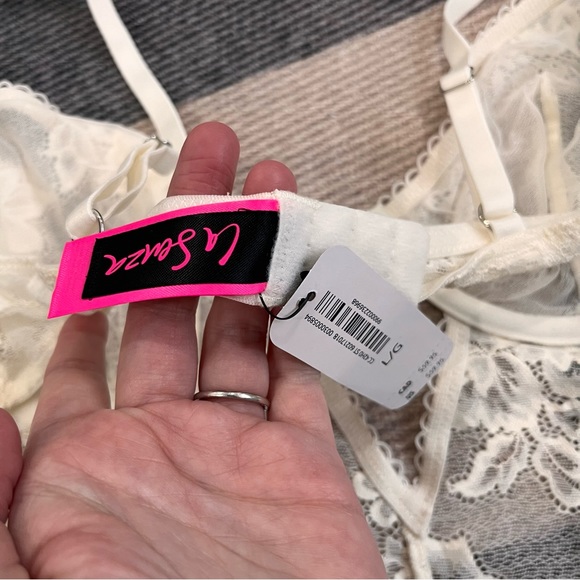 La Senza Unlined Lace Merrywidow Large - Picture 7 of 8